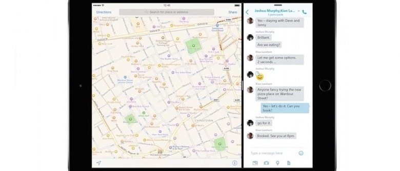 Skype updated for iOS 9 with Split View, Slide Over, and notification replies