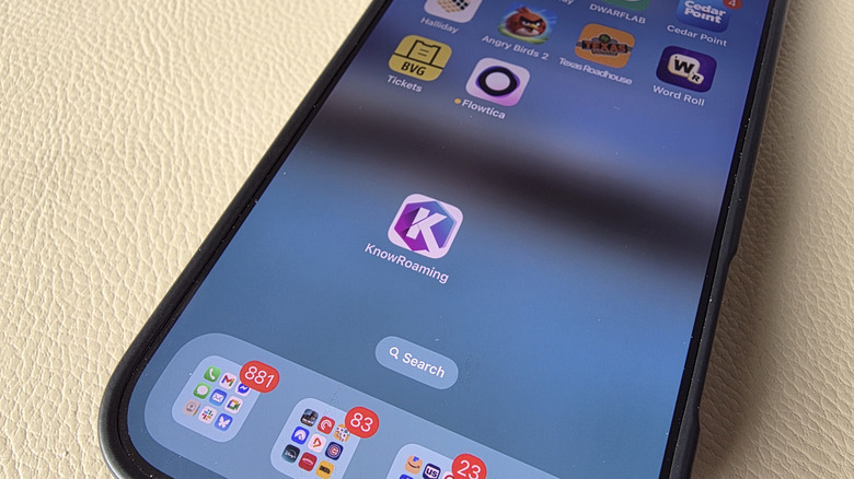 KnowRoaming app
