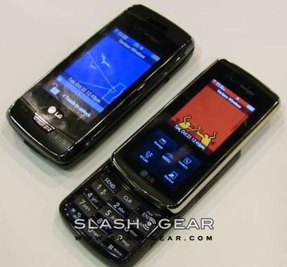 LG Voyager and Venus cellphones