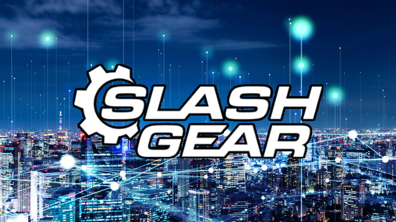 Digital cityscape slashgear logo
