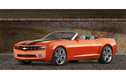 chevy camaro convertible concepts