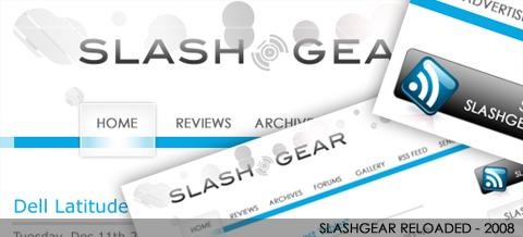 SlashGear Reloaded: 2008 redesign launches