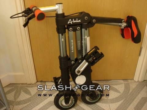 SlashGear Review: Sinclair Research's Folding A-Bike - SlashGear