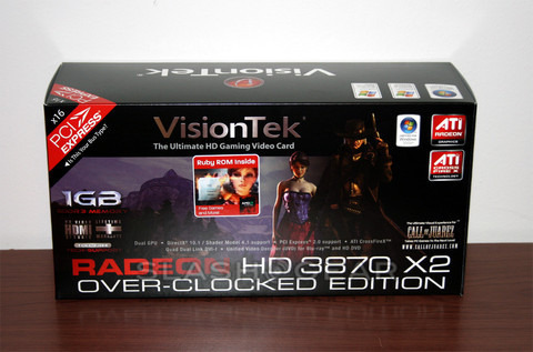 VisionTek Radeon HD 3870 X2 OC
