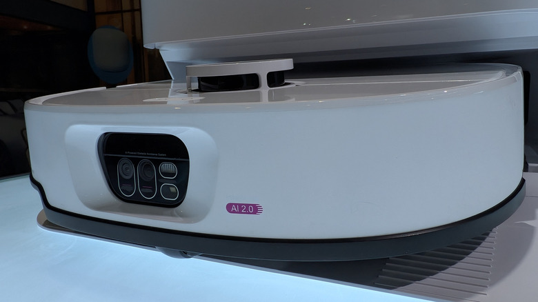 Eureka J15 Max Ultra in its charging cradle
