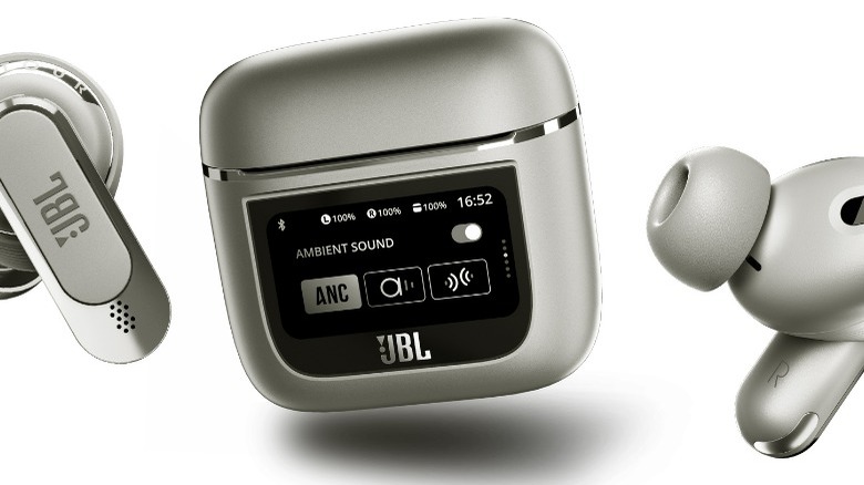 JBL earbuds and case