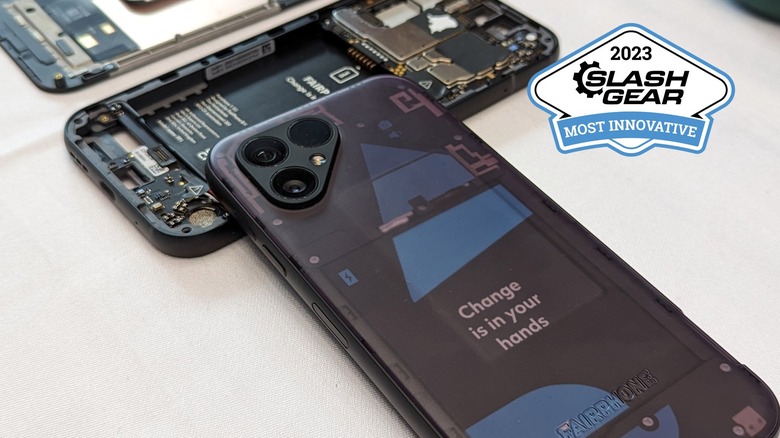 Fairphone 5 with teardown