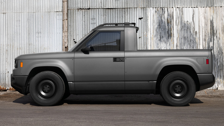 Slate truck side profile