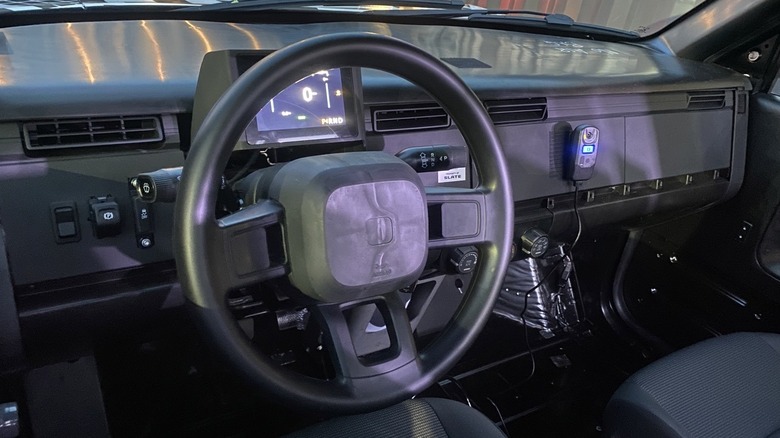 Slate Truck interior