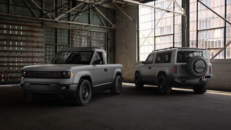 Slate EV truck and SUV