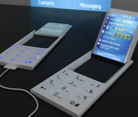 Stefano Casanova projector cellphone concept