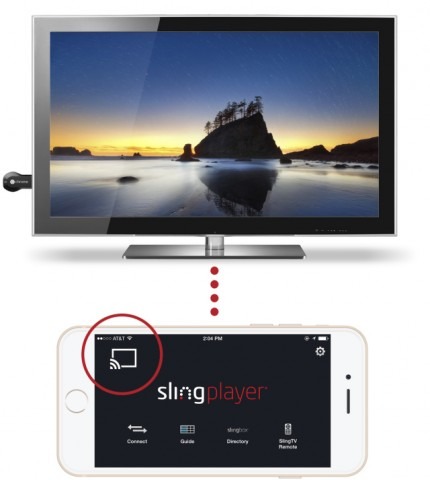 Sling Update Brings Live TV To Chromecast SlashGear