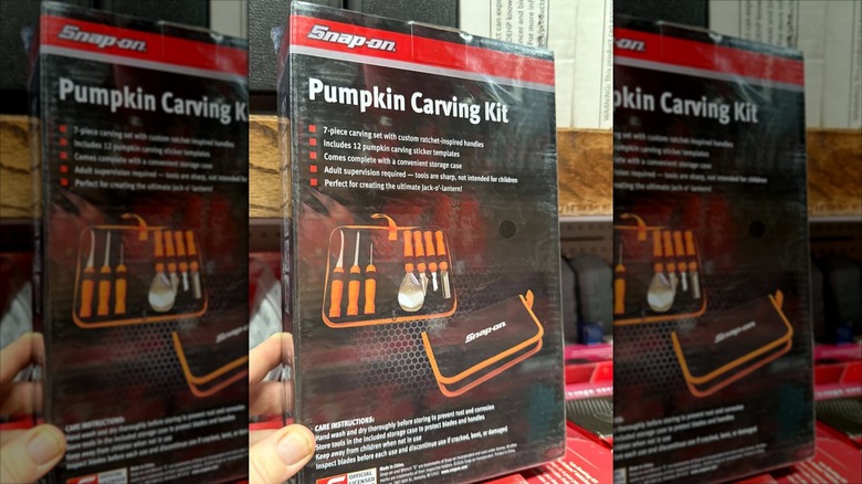 Pumpkin carving kit from Snap-on
