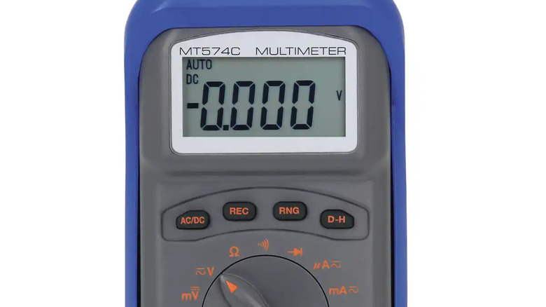 Snap-on multimeter