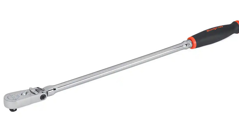 snap-on long handle flex-head ratchet