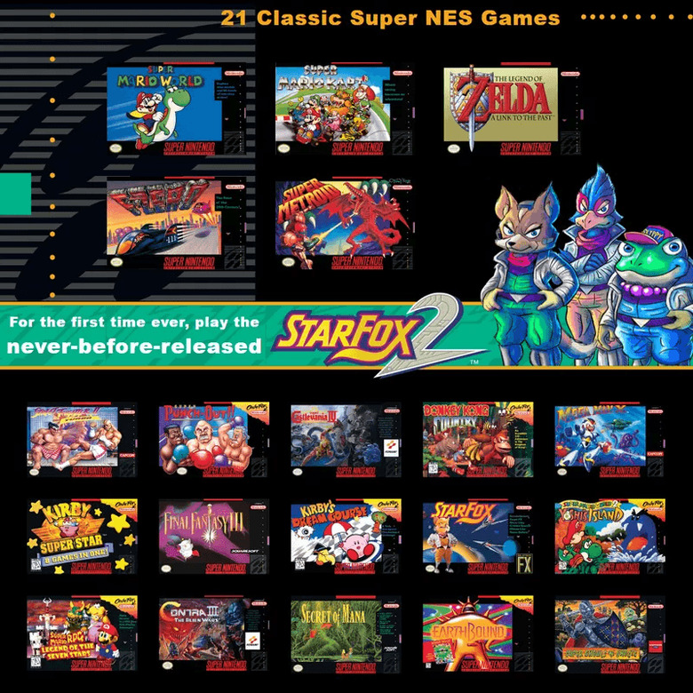 SNES Classic Edition Games List And What s Missing SlashGear