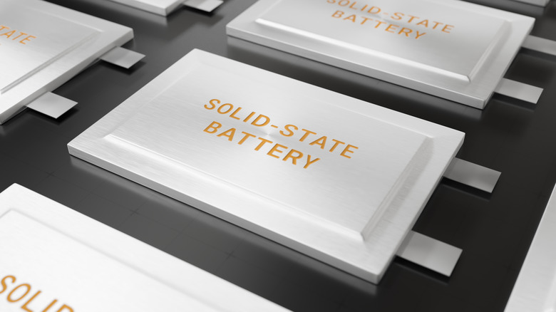 Solid state battery designs