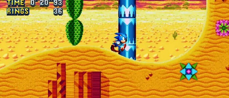 Have A Look At Sonic Mania's Version Of Green Hill Zone - SlashGear