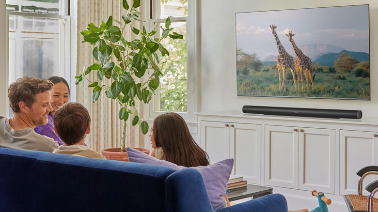 TV with the Sonos Arc Ultra set up