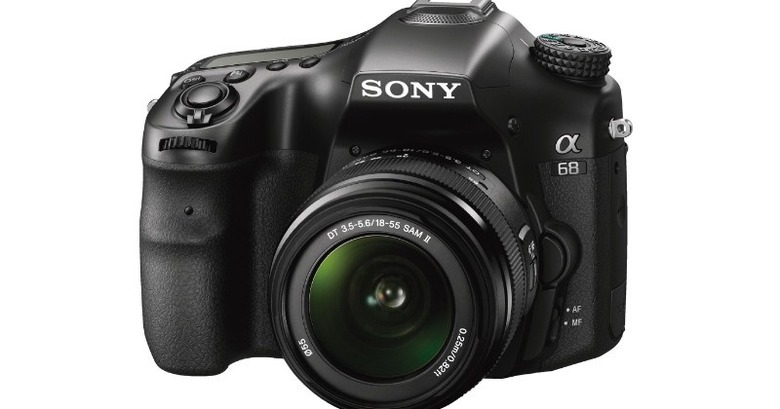 Sony Alpha A68 camera hits US in April with 24MP 4D focus