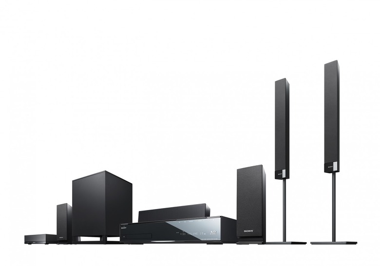Sony BDV-HZ970W Blu-Ray 3D Home Theater System Available In July