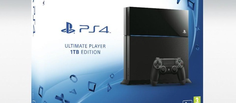 Sony officially announces 1TB PS4