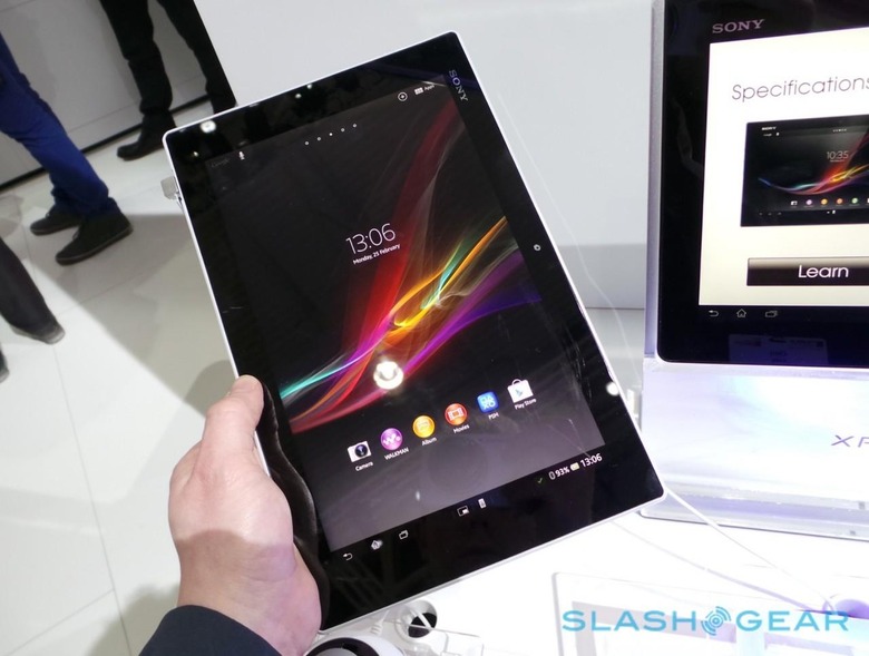 MWC: Sony lance officiellement son ardoise Xperia Tablet Z