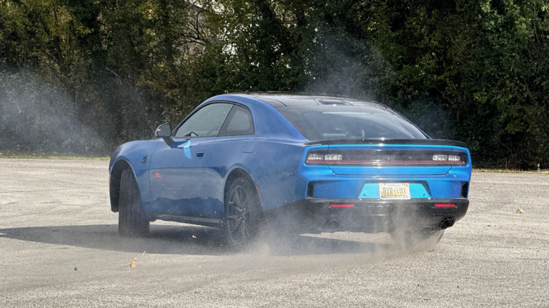 2026 Dodge Charger SIXPACK drifting