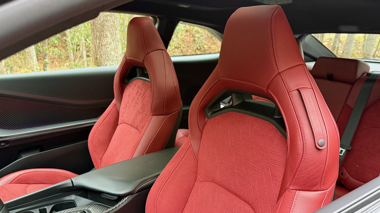 2026 Dodge Charger SIXPACK front seats