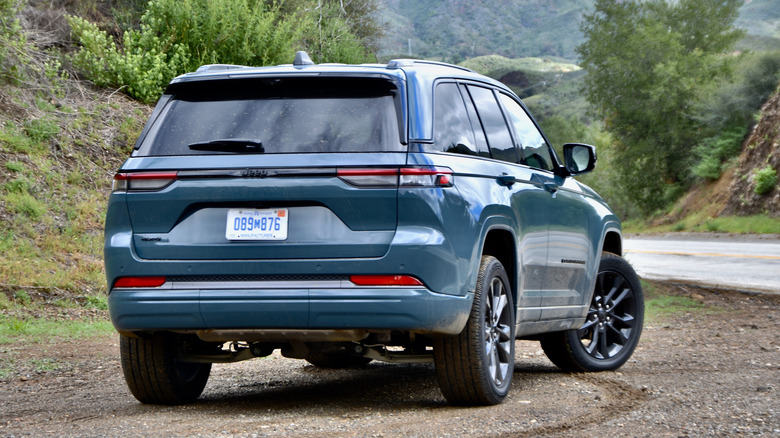 2026 Jeep Grand Cherokee rear quarter view.