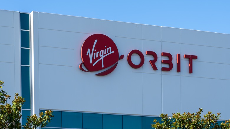View of Virgin Orbit office.