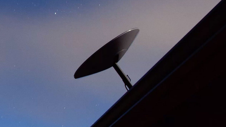 Starlink satellite dish