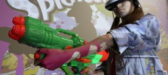 Splatoon hack lets you play with a real water gun