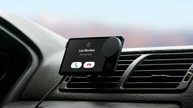 Spotify Car Thing incoming call
