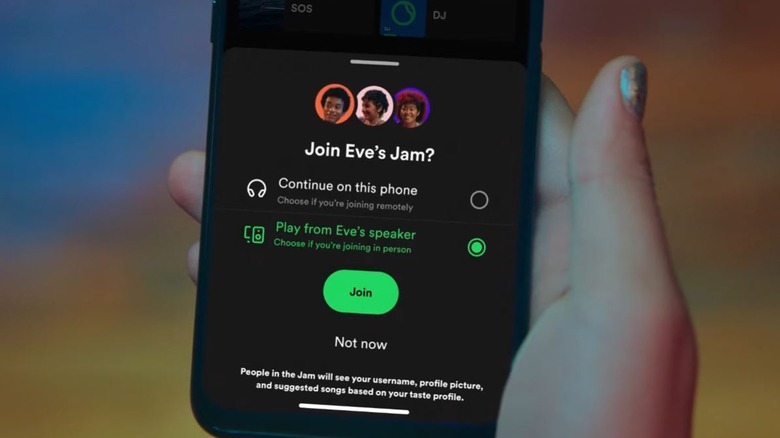 Spotify join Jam