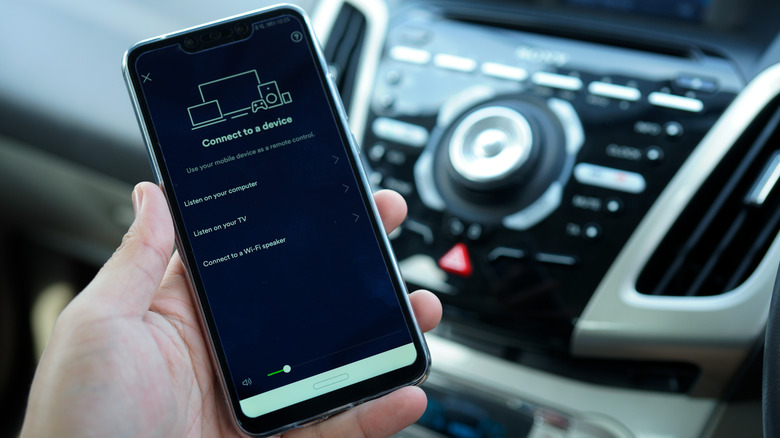 Spotify Connect in car