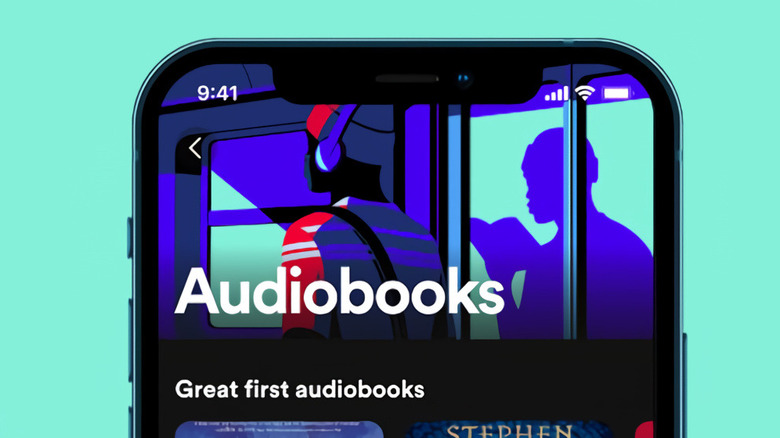 spotify audiobooks illustration