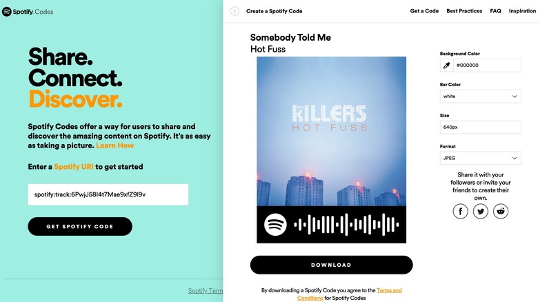 Spotify custom code desktop