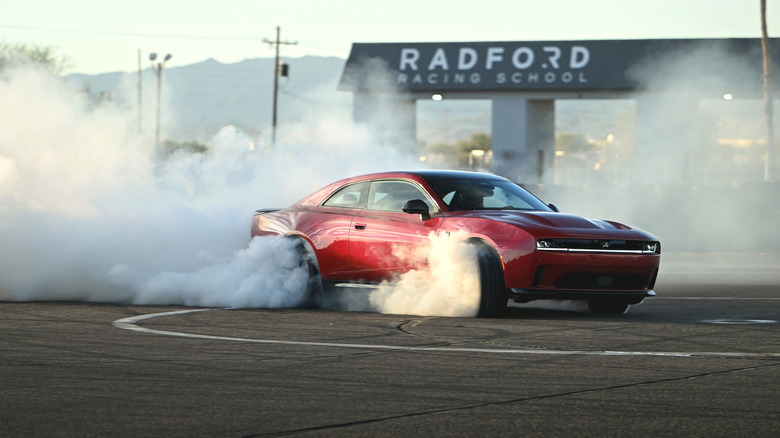 2026 Dodge Charger burnout