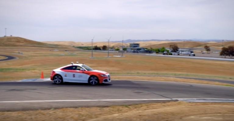 Stanford's autonomous Audi hits the track to improve its AI safety