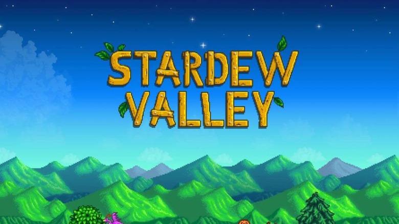 Stardew Valley start screen