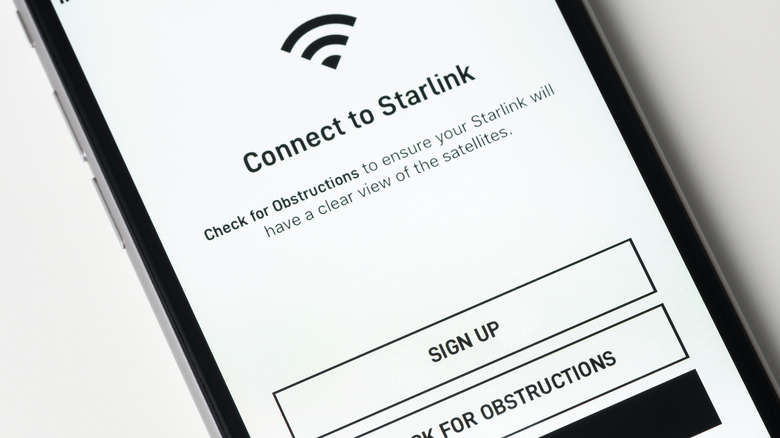 Starlink app connect