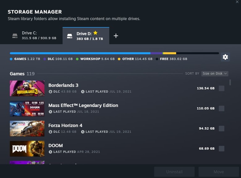 Valve rolls out big Steam client update with new Downloads Page & Storage  Management