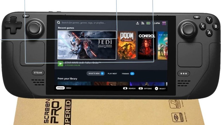 libifun generic steam deck screen protector