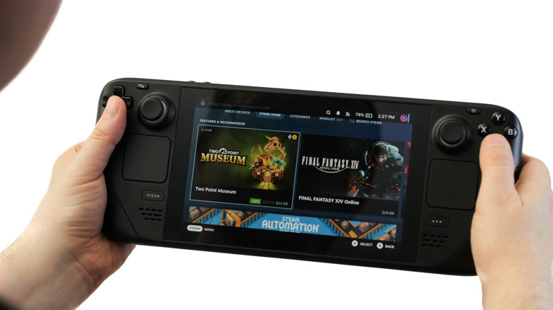 Steam Deck console