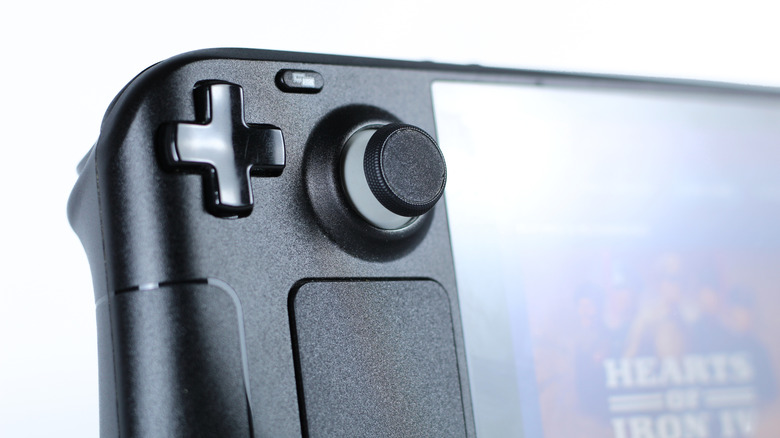 Steam Deck buttons detail