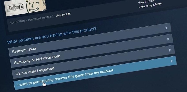Steam finally lets you permanently delete games from your library
