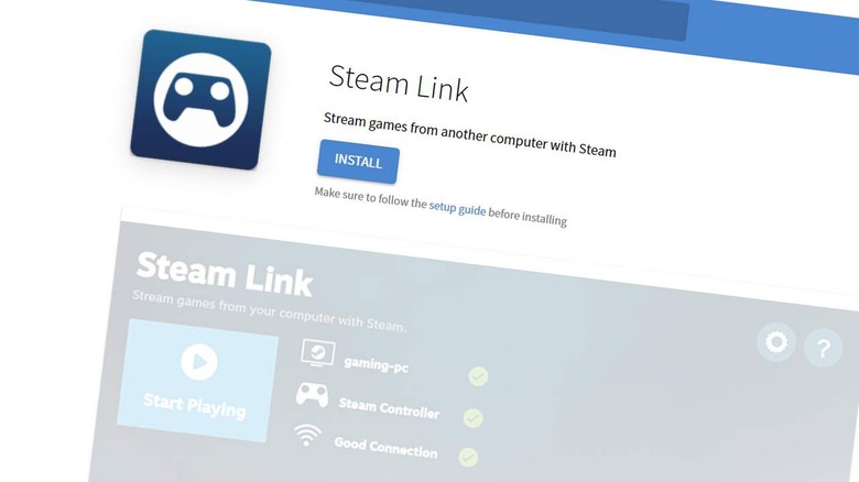 Steam Link, Software