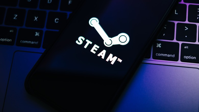 Steam on phone