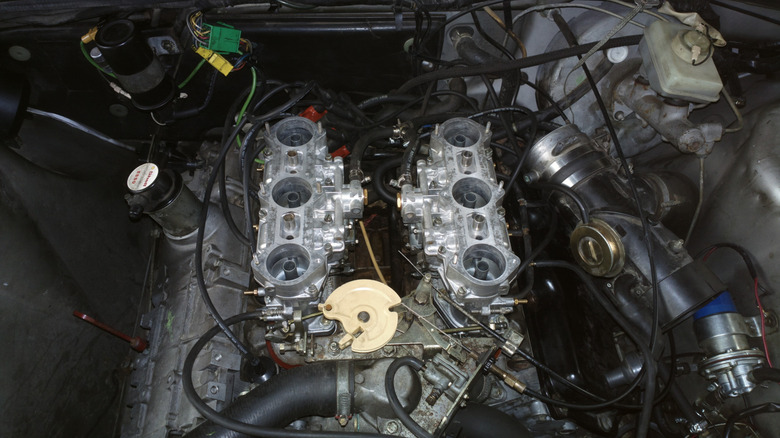 An engine air filter removed from a Tagora SX PRV.